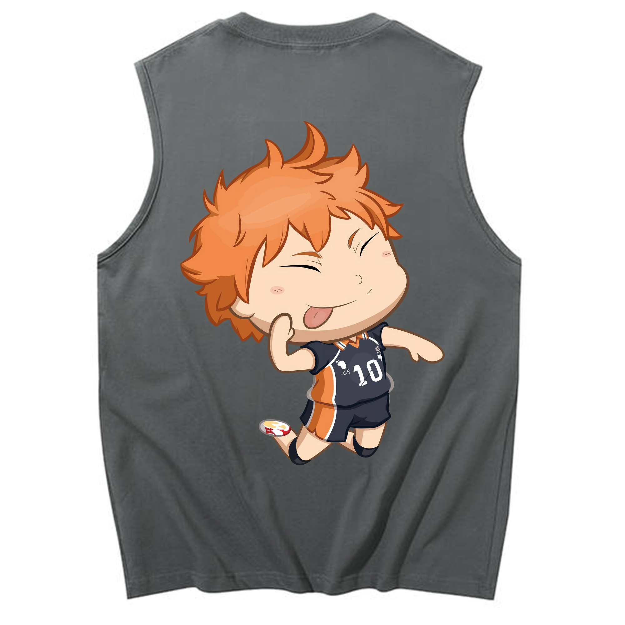 （画像用） ハイキュー!! Haikyu!! コットン100％タンクトップ（背面プリント）